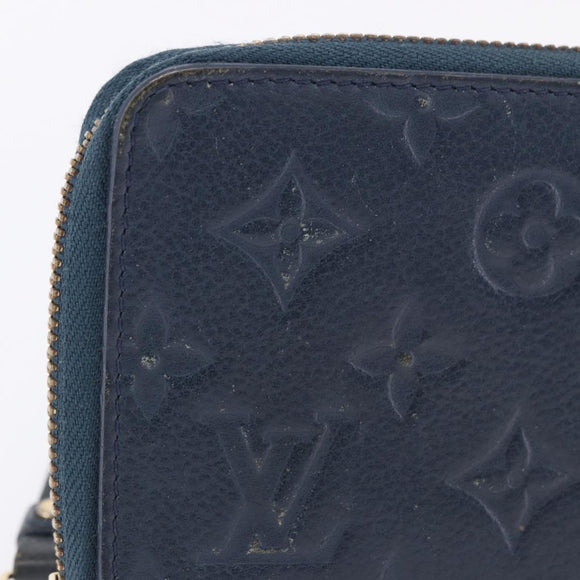 LOUIS VUITTON Empreinte Portefeuille Secret Compact Wallet M93430 LV Auth 202007