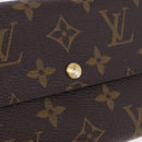 LOUIS VUITTON Monogram Portefeuille Sarah Long Wallet M61734 LV Auth 202008-17