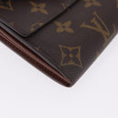 LOUIS VUITTON Monogram Portefeuille Sarah Long Wallet M61734 LV Auth 202008-7