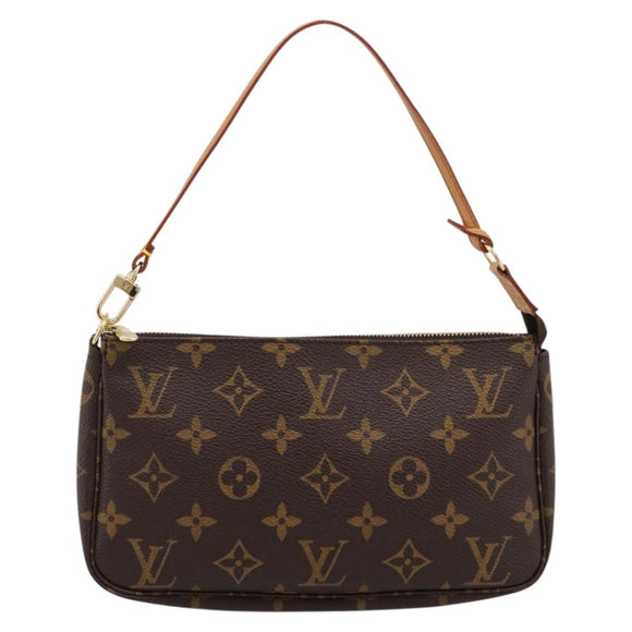 LOUIS VUITTON Monogram Pochette Accessoires Pouch M51980 LV Auth 202010V