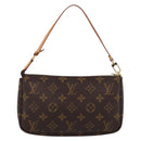 LOUIS VUITTON Monogram Pochette Accessoires Pouch M51980 LV Auth 202010V-3