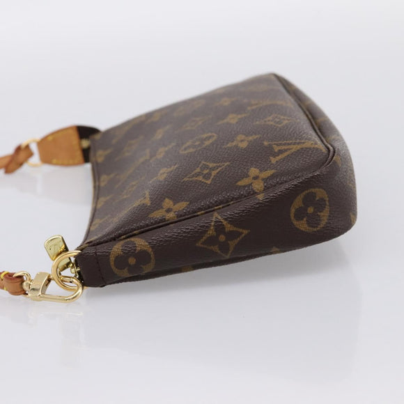 LOUIS VUITTON Monogram Pochette Accessoires Pouch M51980 LV Auth 202010V