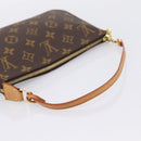 LOUIS VUITTON Monogram Pochette Accessoires Pouch M51980 LV Auth 202010V-7