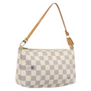 LOUIS VUITTON Damier Azur Pochette Accessoires Pouch N41207 LV Auth 202011-1