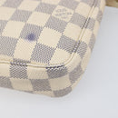 LOUIS VUITTON Damier Azur Pochette Accessoires Pouch N41207 LV Auth 202011-14