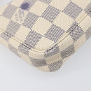 LOUIS VUITTON Damier Azur Pochette Accessoires Pouch N41207 LV Auth 202011-15