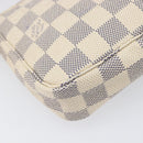 LOUIS VUITTON Damier Azur Pochette Accessoires Pouch N41207 LV Auth 202011-17