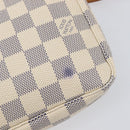 LOUIS VUITTON Damier Azur Pochette Accessoires Pouch N41207 LV Auth 202011-10