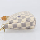 LOUIS VUITTON Damier Azur Pochette Accessoires Pouch N41207 LV Auth 202011-4