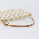 LOUIS VUITTON Damier Azur Pochette Accessoires Pouch N41207 LV Auth 202011-7