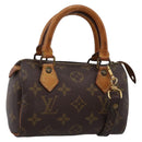 LOUIS VUITTON Monogram Mini Speedy Hand Bag M41534 LV Auth 202013-1