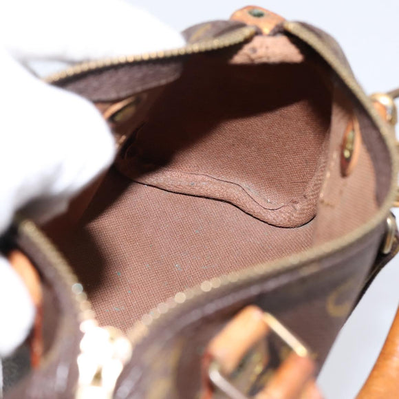 LOUIS VUITTON Monogram Mini Speedy Hand Bag M41534 LV Auth 202013