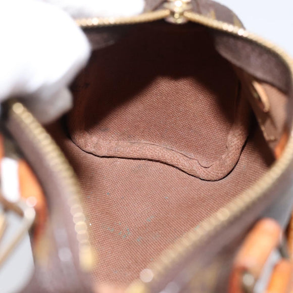 LOUIS VUITTON Monogram Mini Speedy Hand Bag M41534 LV Auth 202013