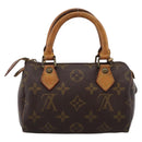 LOUIS VUITTON Monogram Mini Speedy Hand Bag M41534 LV Auth 202013-2