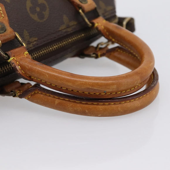 LOUIS VUITTON Monogram Mini Speedy Hand Bag M41534 LV Auth 202013