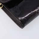 LOUIS VUITTON Monogram Vernis Bel Ale Shoulder Bag Amarante M93613 Auth 202014-16