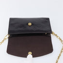 LOUIS VUITTON Monogram Vernis Bel Ale Shoulder Bag Amarante M93613 Auth 202014-20