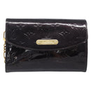 LOUIS VUITTON Monogram Vernis Bel Ale Shoulder Bag Amarante M93613 Auth 202014-13