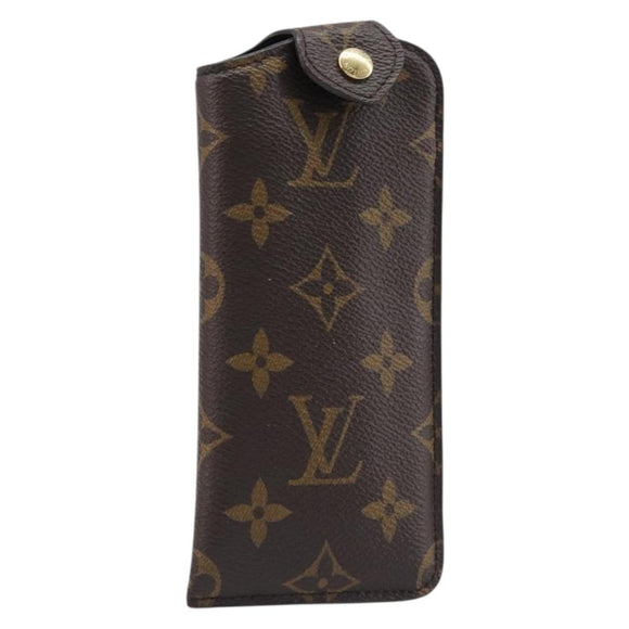 LOUIS VUITTON Monogram Etui Lunette PM Glasses Case M66545 LV Auth 202017A