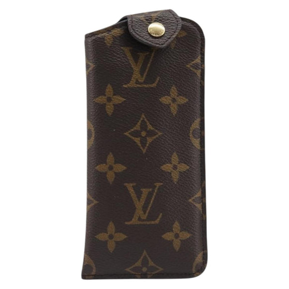LOUIS VUITTON Monogram Etui Lunette PM Glasses Case M66545 LV Auth 202017A