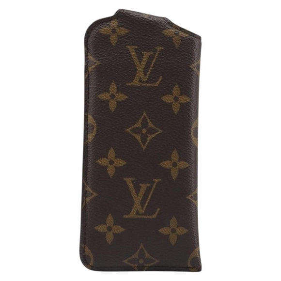 LOUIS VUITTON Monogram Etui Lunette PM Glasses Case M66545 LV Auth 202017A