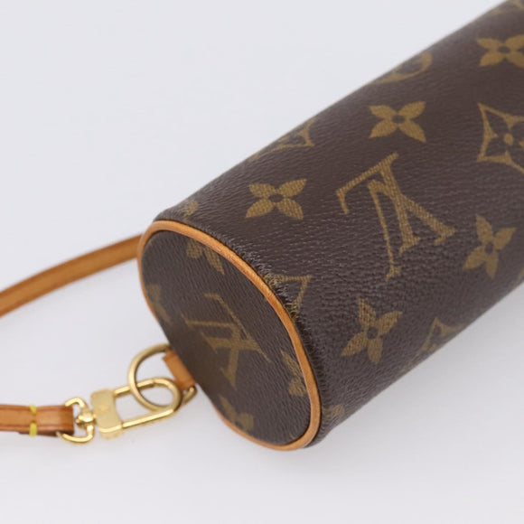 LOUIS VUITTON Monogram Papillon Pouch LV Auth 202020