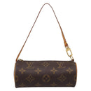 LOUIS VUITTON Monogram Papillon Pouch LV Auth 202020-13