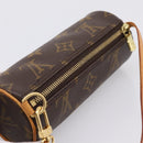 LOUIS VUITTON Monogram Papillon Pouch LV Auth 202020-6