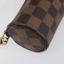 LOUIS VUITTON Damier Ebene Papillon Pouch LV Auth 202021A-17