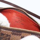 LOUIS VUITTON Damier Ebene Papillon Pouch LV Auth 202021A-11