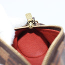 LOUIS VUITTON Damier Ebene Papillon Pouch LV Auth 202021A-18