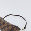 LOUIS VUITTON Damier Ebene Papillon Pouch LV Auth 202021A-8
