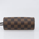LOUIS VUITTON Damier Ebene Papillon Pouch LV Auth 202021A-5