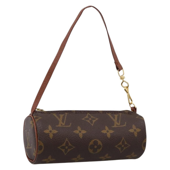 LOUIS VUITTON Monogram Papillon Pouch Pouch LV Auth 202022