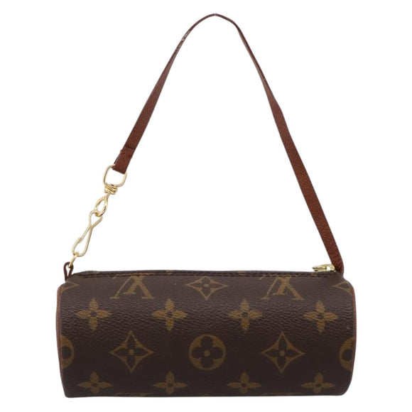 LOUIS VUITTON Monogram Papillon Pouch Pouch LV Auth 202022