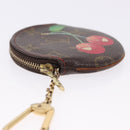 LOUIS VUITTON Monogram Cherry Porte Monnaie Ron Coin Purse M95043 Auth 202023-4