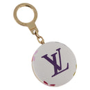 LOUIS VUITTON Monogram Multicolor Astropill Charm White M51911 LV Auth 202032V-1
