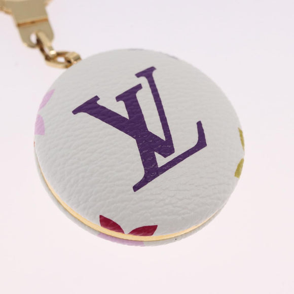 LOUIS VUITTON Monogram Multicolor Astropill Charm White M51911 LV Auth 202032V