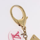 LOUIS VUITTON Porte Cles Fleur Charm Metal Multicolor M60046 LV Auth 202033-5