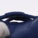LOEWE Nappa Aire Coin Purse Leather Blue Auth 202034V-14