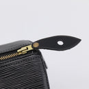 LOUIS VUITTON Epi Speedy 25 Hand Bag Noir M43012 LV Auth 202051V-18