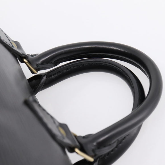 LOUIS VUITTON Epi Speedy 25 Hand Bag Noir M43012 LV Auth 202051V