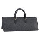 LOUIS VUITTON Epi Sac Triangle Hand Bag Black M52092 LV Auth 202052A-1