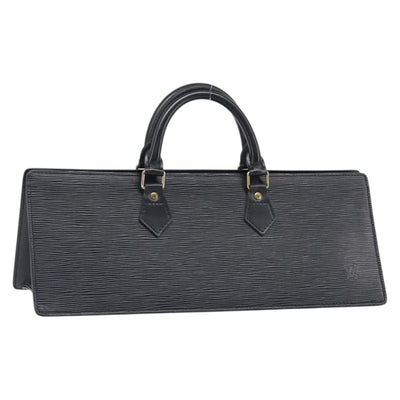 LOUIS VUITTON Epi Sac Triangle Hand Bag Black M52092 LV Auth 202052A