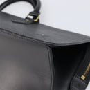 LOUIS VUITTON Epi Sac Triangle Hand Bag Black M52092 LV Auth 202052A-8