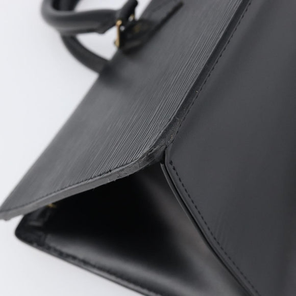LOUIS VUITTON Epi Sac Triangle Hand Bag Black M52092 LV Auth 202052A