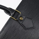 LOUIS VUITTON Epi Sac Triangle Hand Bag Black M52092 LV Auth 202052A-19