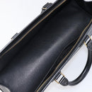 LOUIS VUITTON Epi Sac Triangle Hand Bag Black M52092 LV Auth 202052A-10