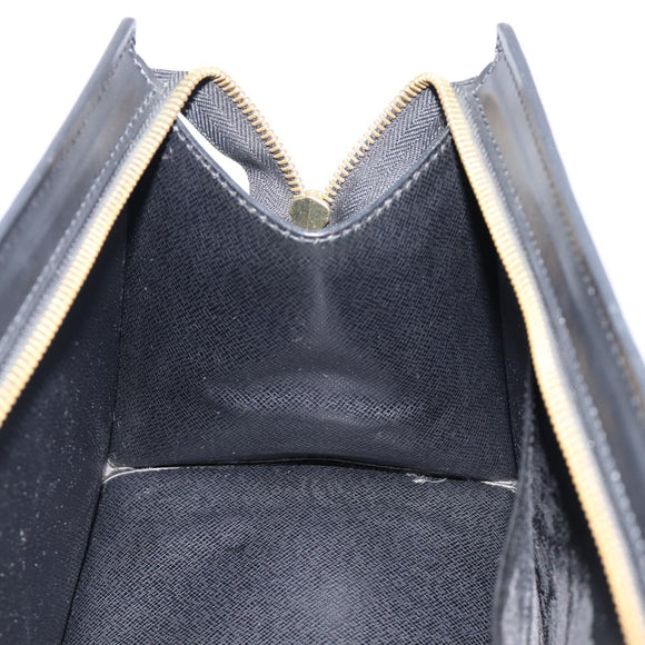 LOUIS VUITTON Epi Sac Triangle Hand Bag Black M52092 LV Auth 202052A