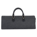 LOUIS VUITTON Epi Sac Triangle Hand Bag Black M52092 LV Auth 202052A-13